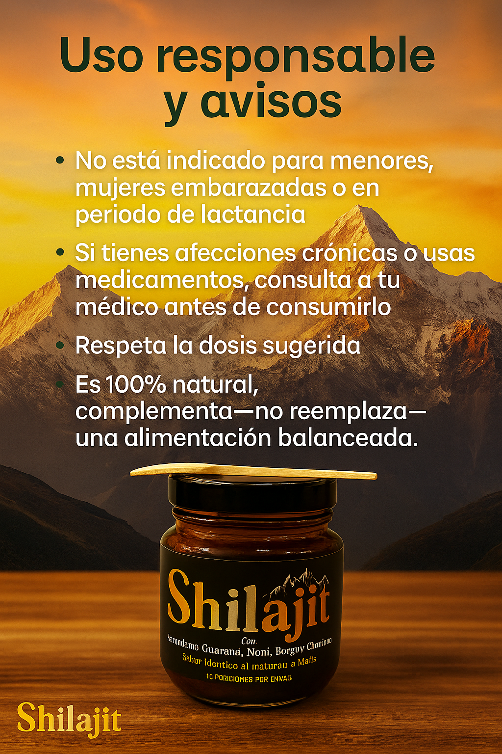 Shilajit jalea 125ml - original con invima